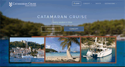 Desktop Screenshot of catamaran-cruise.com