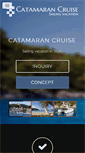 Mobile Screenshot of catamaran-cruise.com